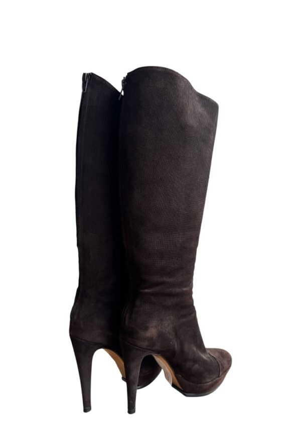 PRADA MEXICO - BROWN HIGH BOOTS - Image 8